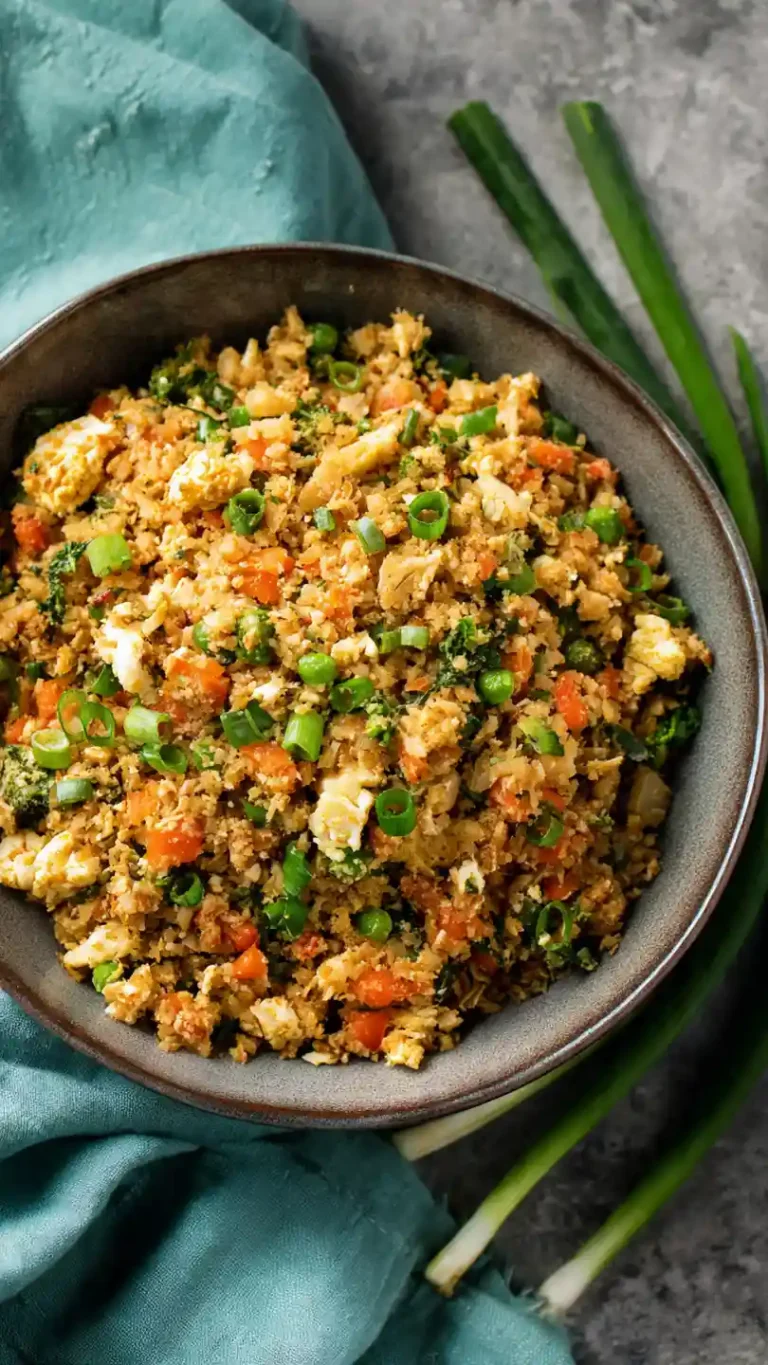 Keto Cauliflower Fried Rice