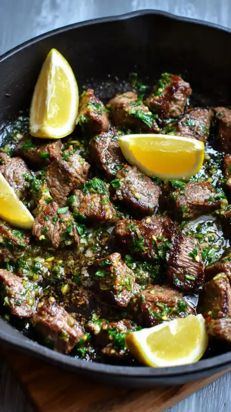 Keto Garlic Butter Steak Bites