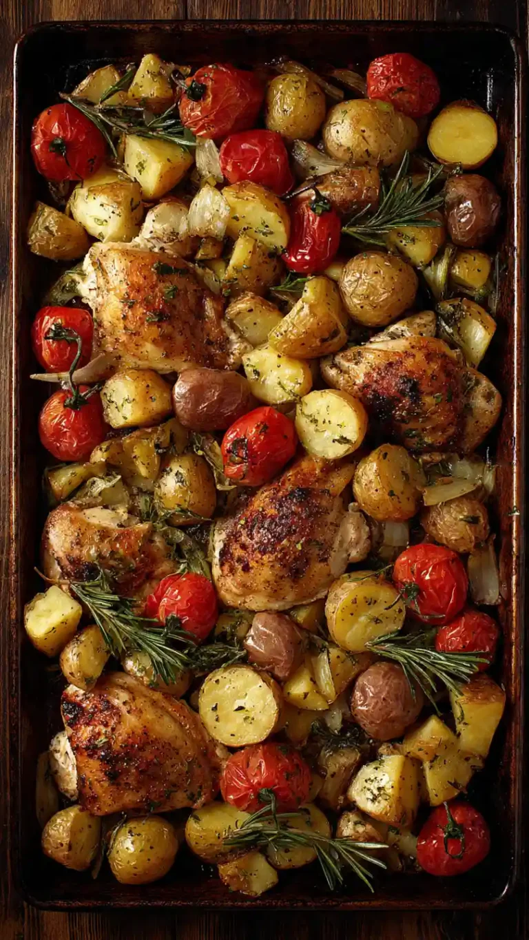 Sheet Pan Chicken & Potatoes