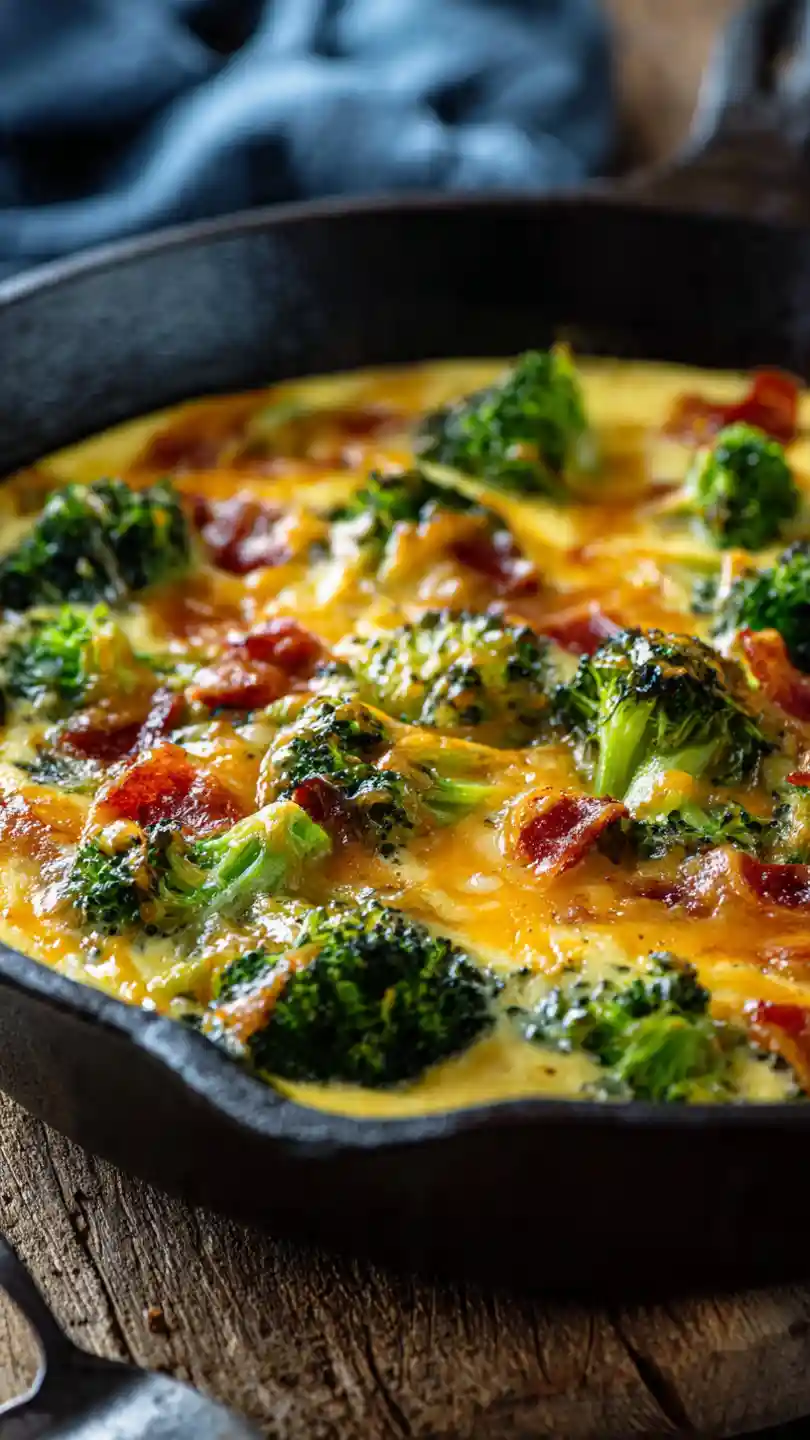 keto-broccoli-cheddar-skillet