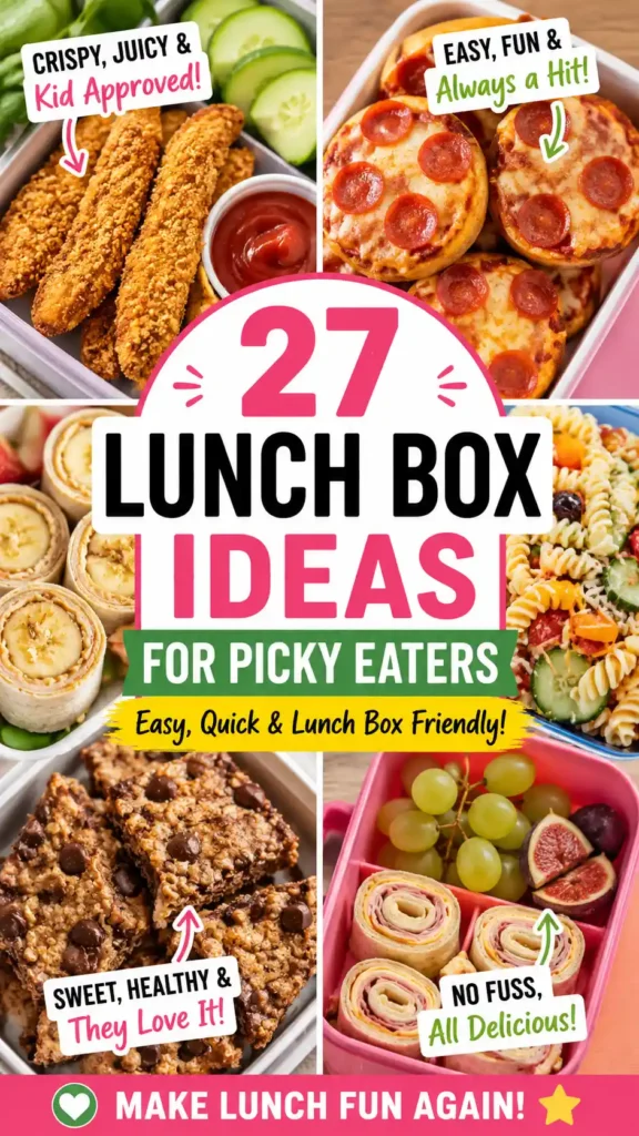 Lunch Box Ideas for Picky Eaters