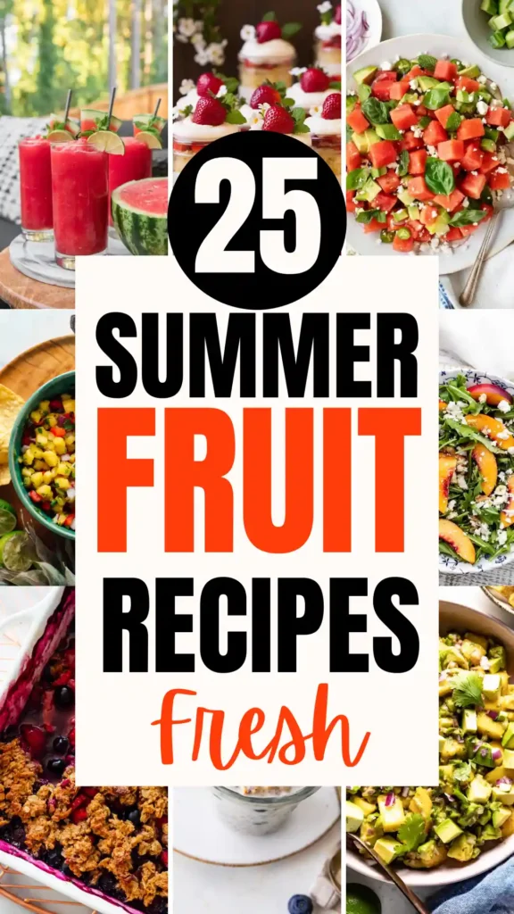 Summer Fruit Recipes