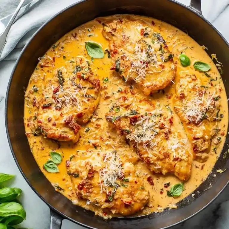 Creamy Sun Dried Tomato Chicken