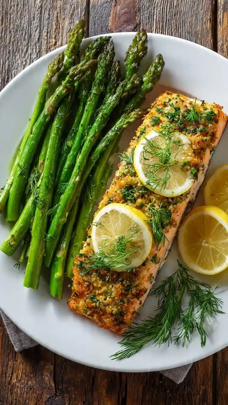 Keto Dijon Baked Salmon 