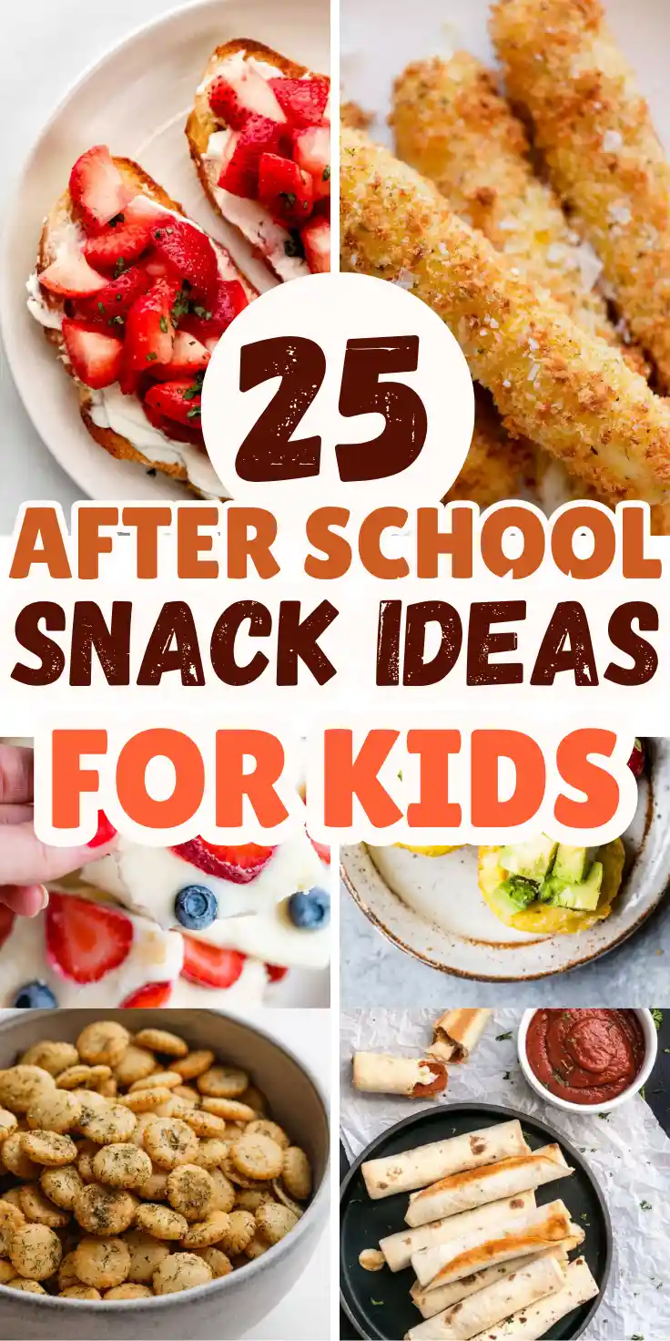 25 After School Snack Ideas