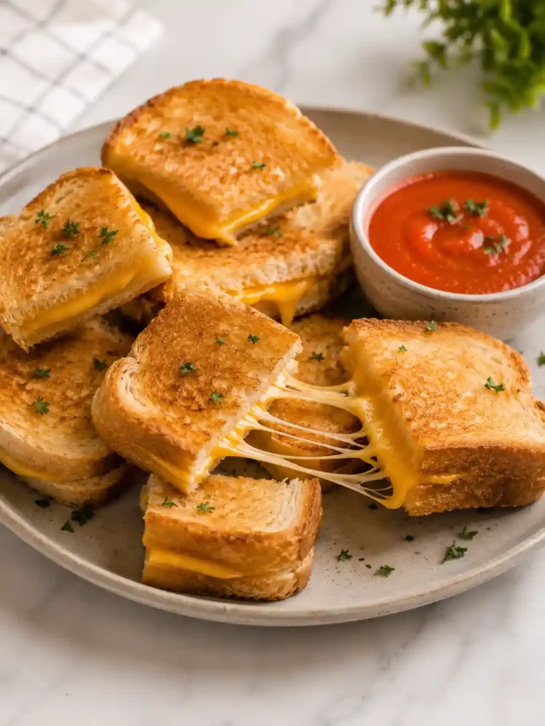 Mini Grilled Cheese Sandwiches